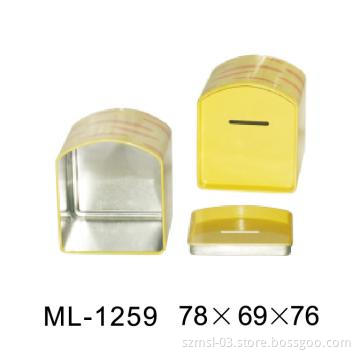 coin box, tin box, metal box, money box